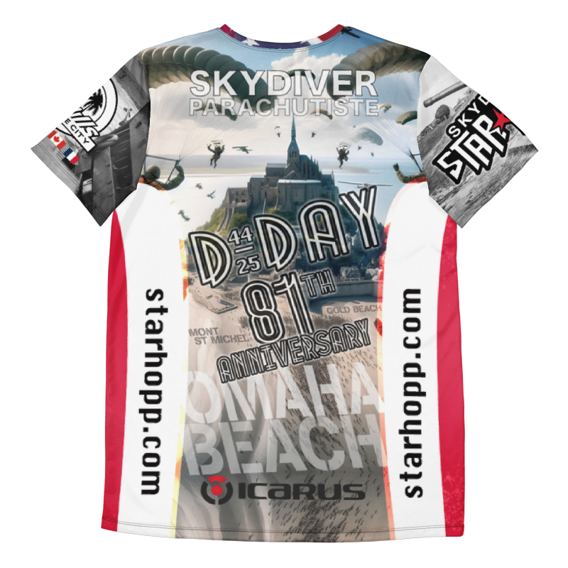 Starhopp D-Day 2025 Jersey Back