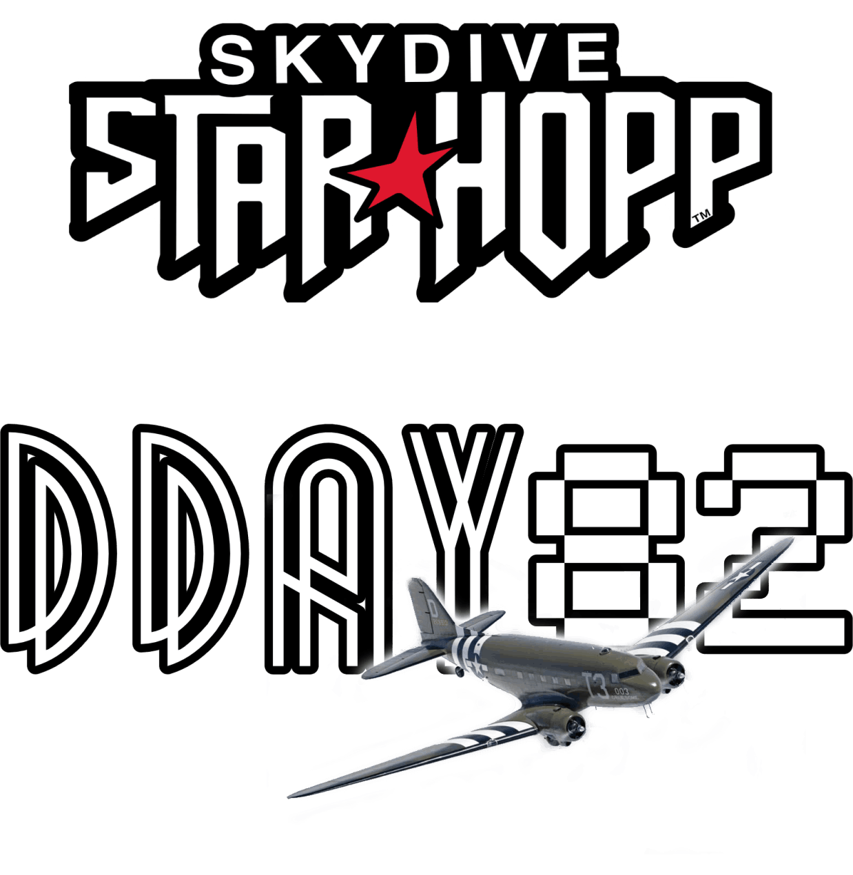 Skydivers jump Omaha beach for the 82th anniversary of D-day in Normandy