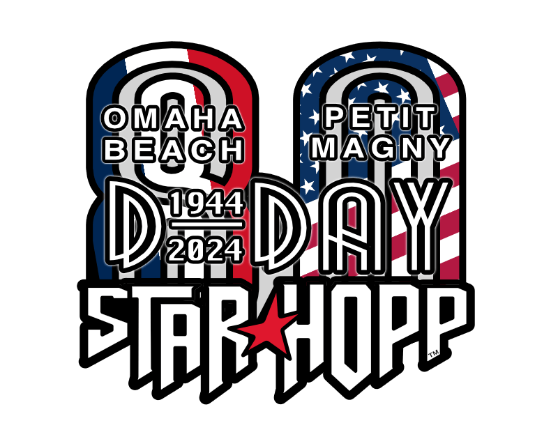 80 skydivers jump Omaha beach for the 80th anniversary of D-day